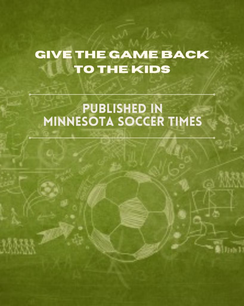 Give The Game Back to The Kids